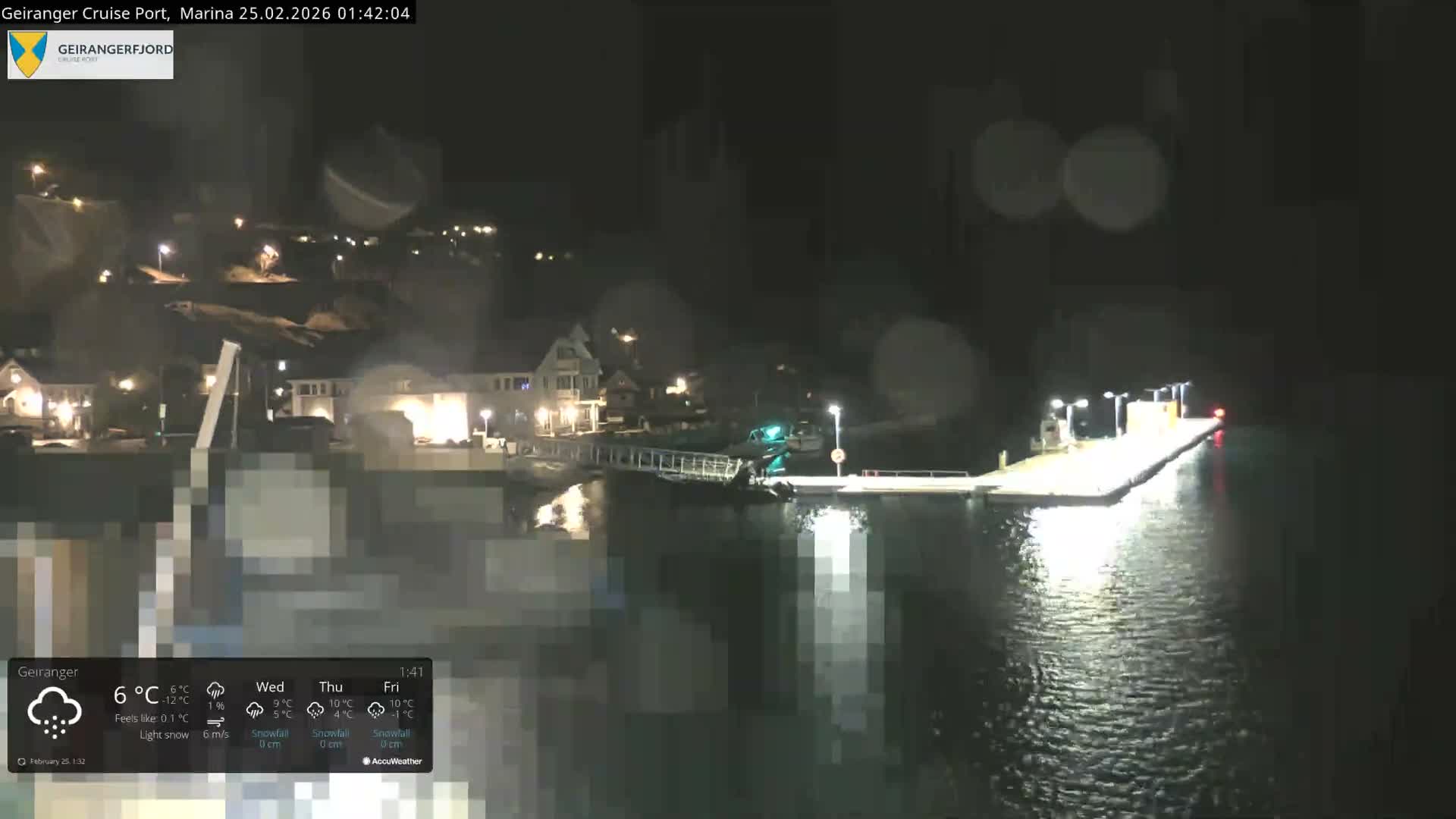 Geiranger Marine & Village  Live Cam - Stranda, Sunmore, More og Romsdal, Western Norway, Norway