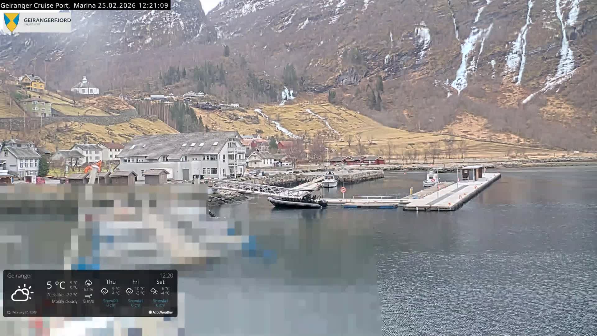 Geiranger Marine & Village  Live Cam - Stranda, Sunmore, More og Romsdal, Western Norway, Norway