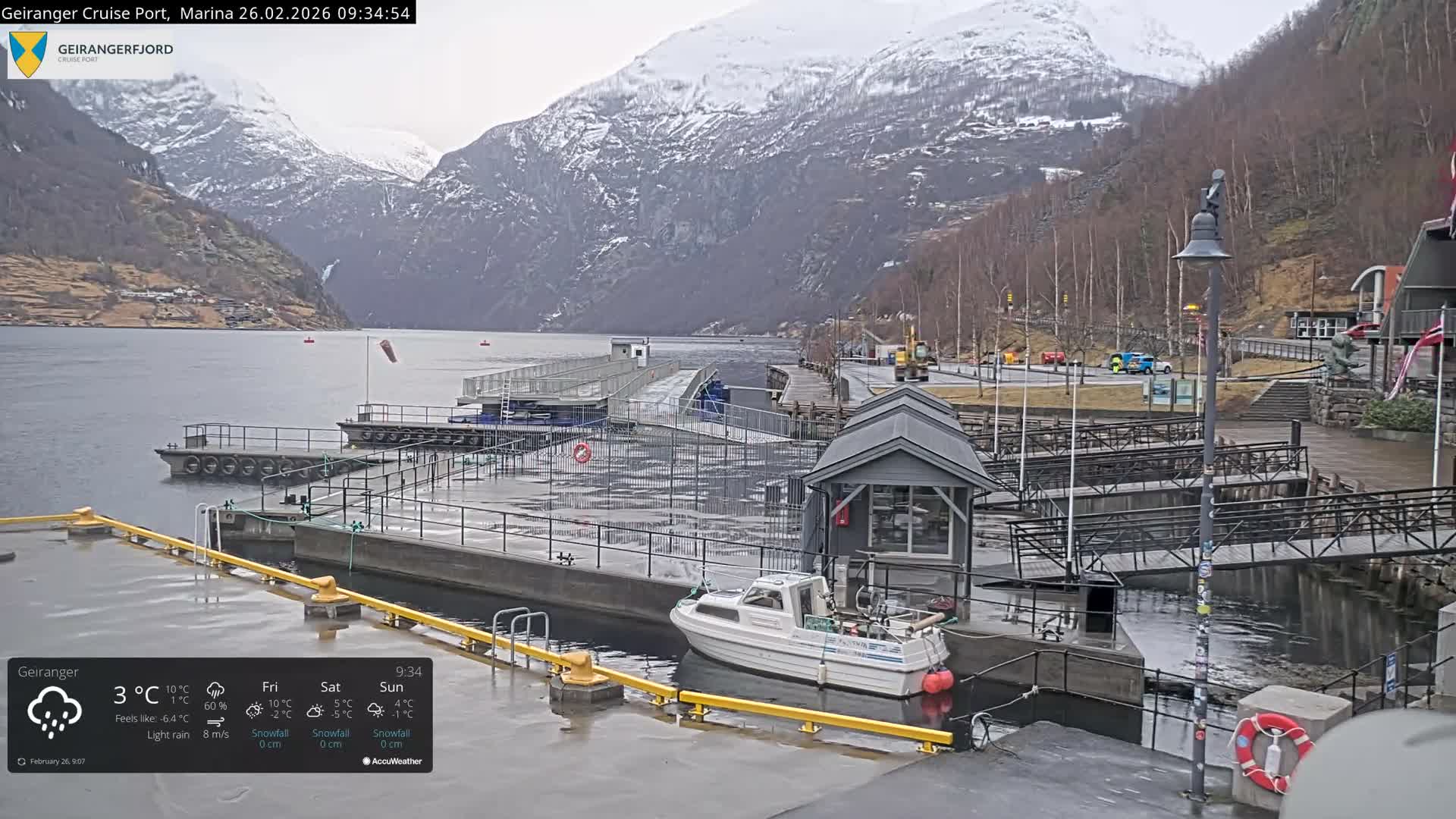 Geiranger Marine & Village  Live Cam - Stranda, Sunmore, More og Romsdal, Western Norway, Norway