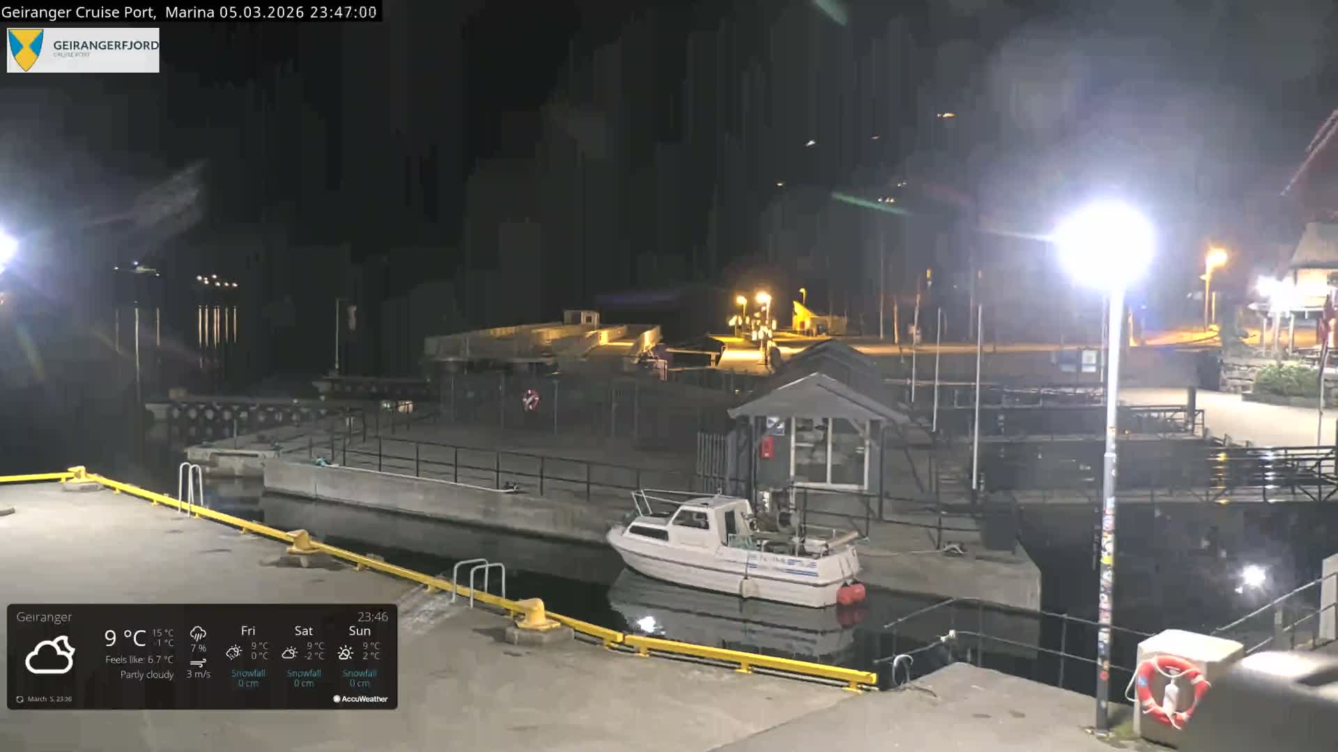 Geiranger Marine & Village  Live Cam - Stranda, Sunmore, More og Romsdal, Western Norway, Norway