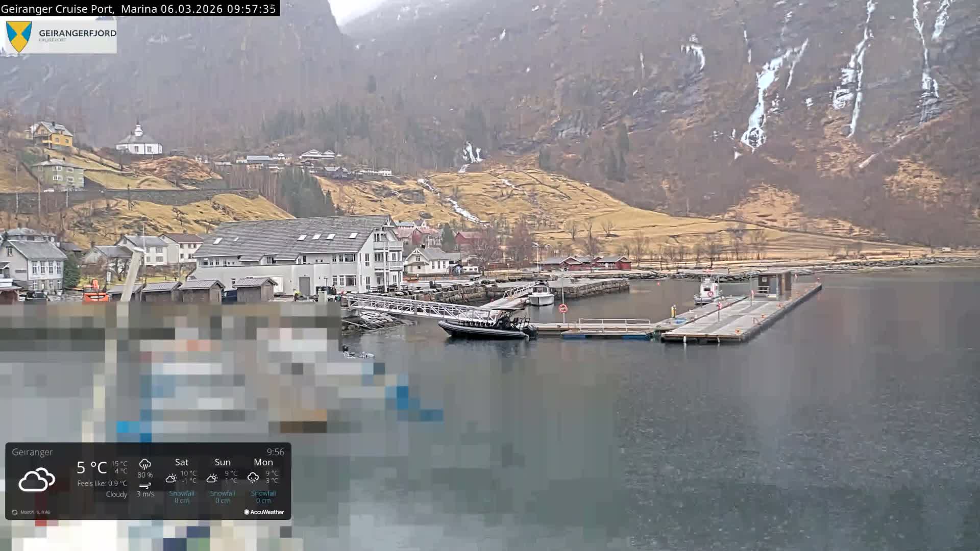 Geiranger Marine & Village  Live Cam - Stranda, Sunmore, More og Romsdal, Western Norway, Norway