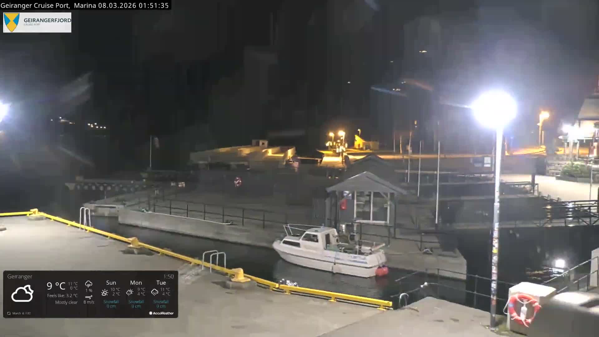 Geiranger Marine & Village  Live Cam - Stranda, Sunmore, More og Romsdal, Western Norway, Norway