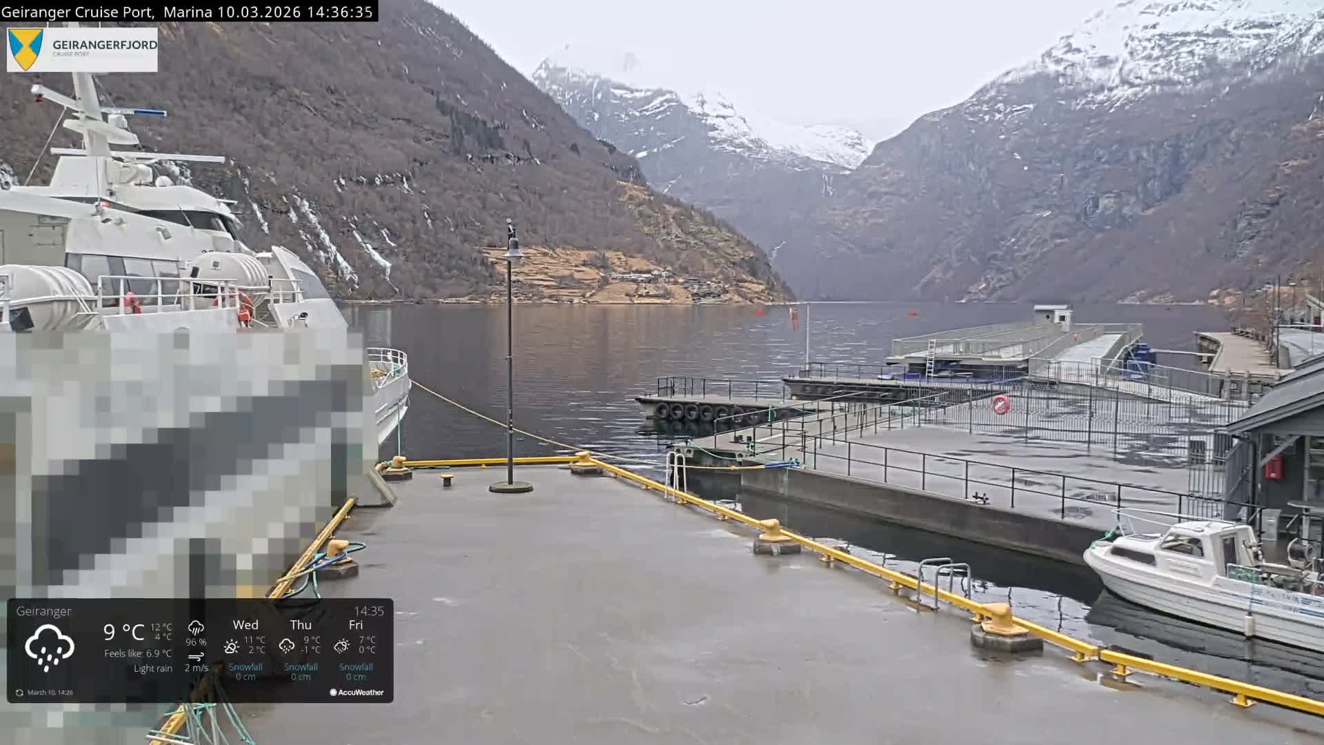 Geiranger Marine & Village  Live Cam - Stranda, Sunmore, More og Romsdal, Western Norway, Norway