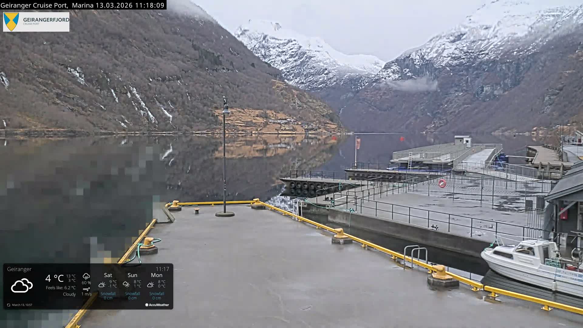 Geiranger Marine & Village  Live Cam - Stranda, Sunmore, More og Romsdal, Western Norway, Norway