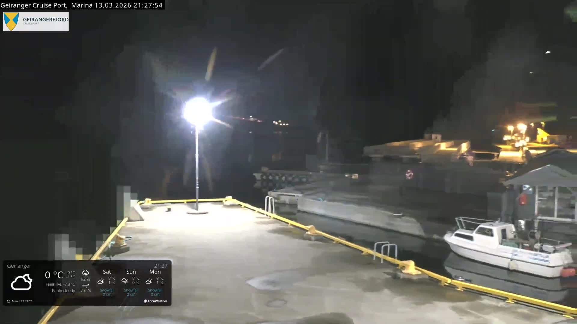 Geiranger Marine & Village  Live Cam - Stranda, Sunmore, More og Romsdal, Western Norway, Norway