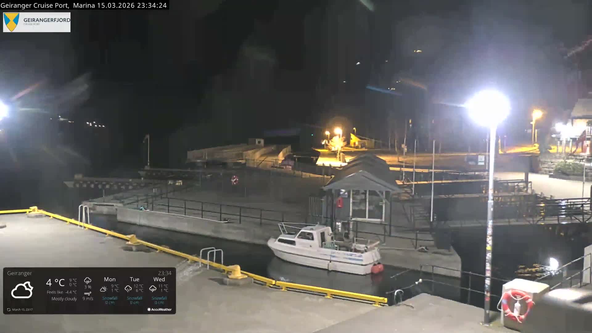 Geiranger Marine & Village  Live Cam - Stranda, Sunmore, More og Romsdal, Western Norway, Norway