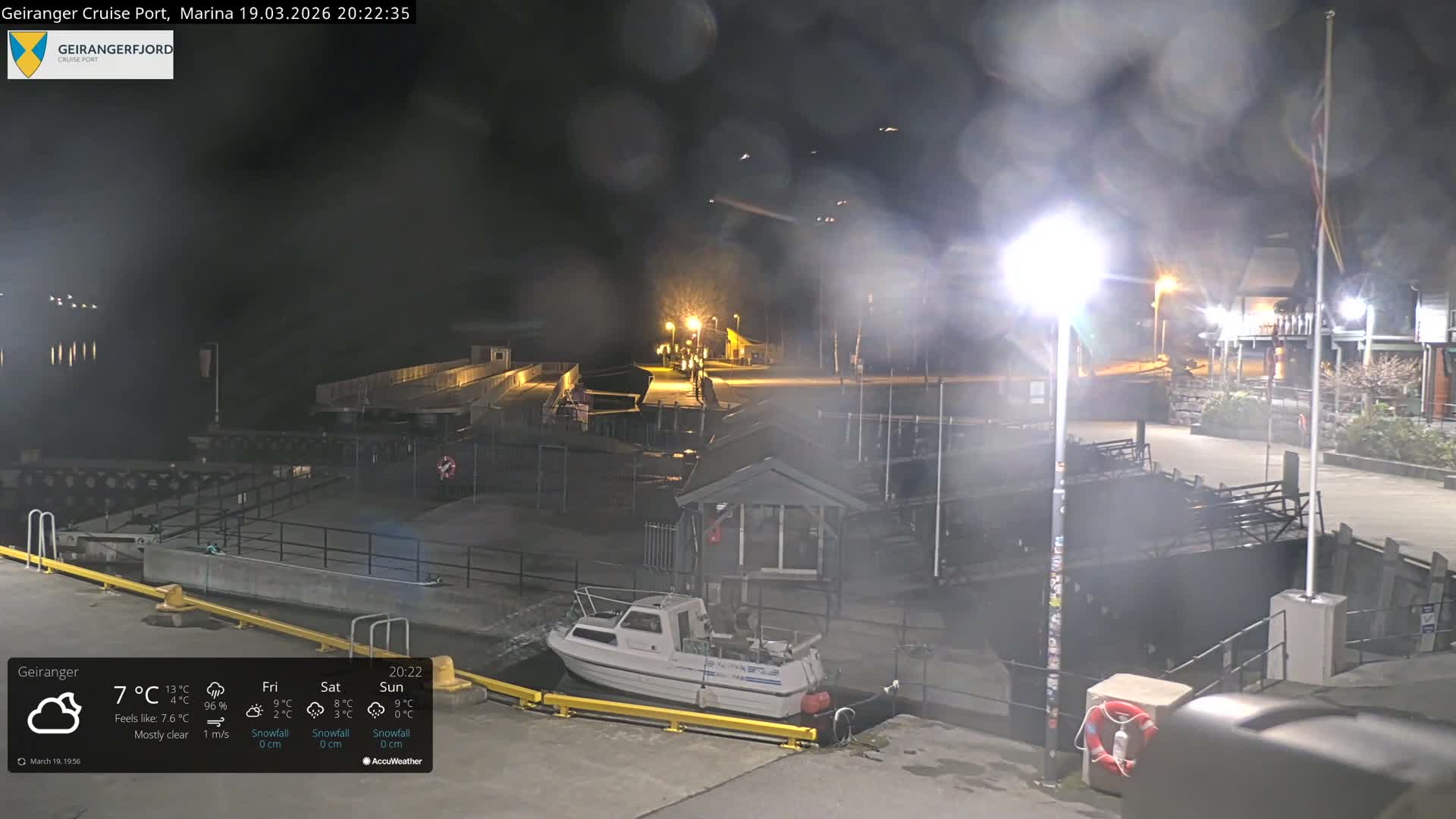 Geiranger Marine & Village  Live Cam - Stranda, Sunmore, More og Romsdal, Western Norway, Norway