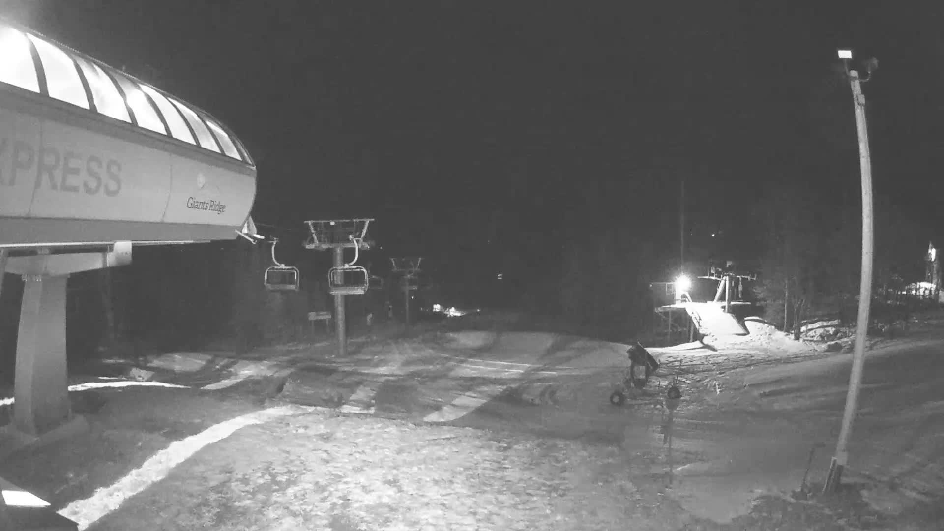 Sabin Lake & Wynee Lake View  from Giants Ridge Cable Car Live Cam - Biwabik, Saint Louis,Minnesota, USA