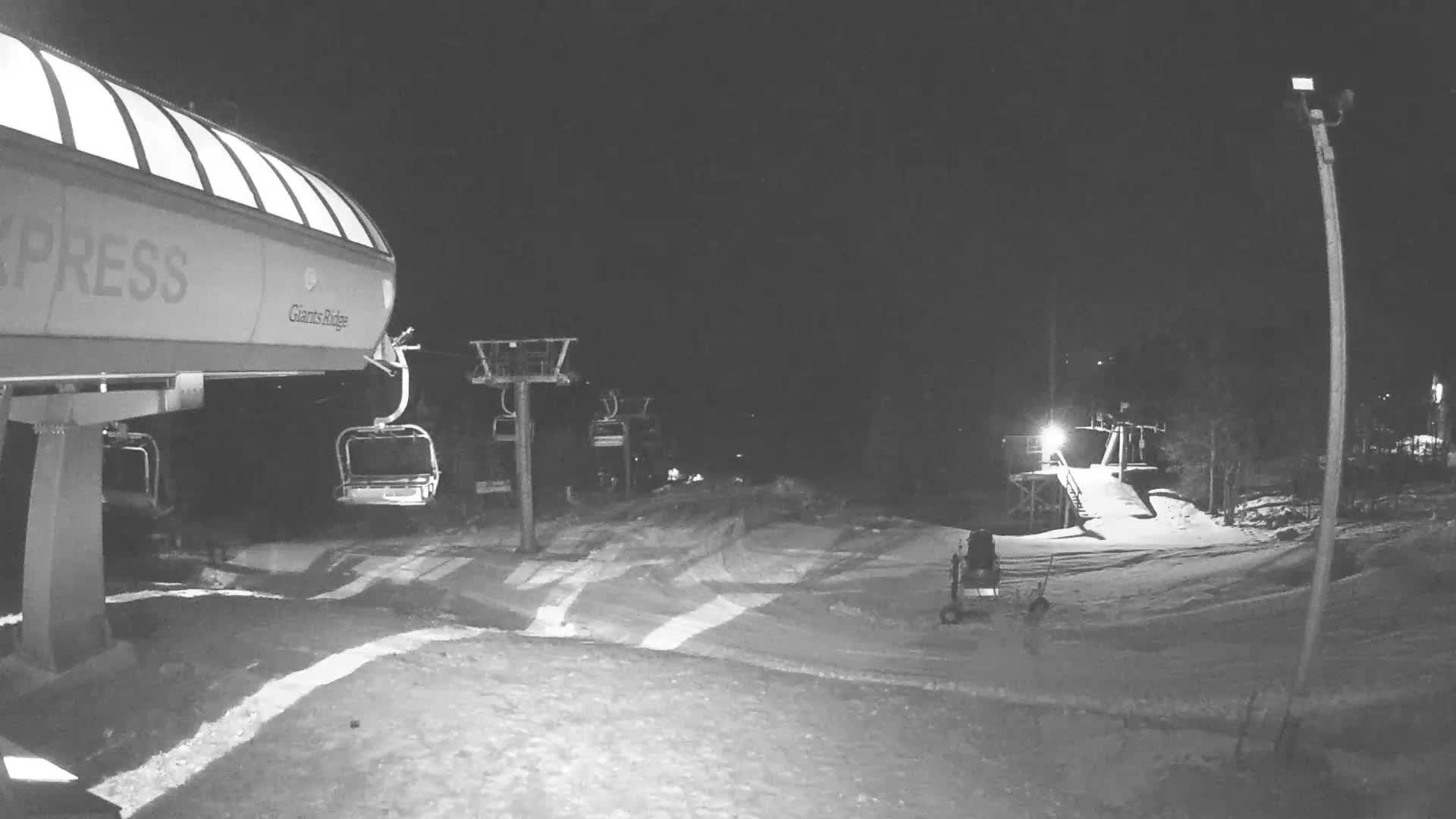 Sabin Lake & Wynee Lake View  from Giants Ridge Cable Car Live Cam - Biwabik, Saint Louis,Minnesota, USA