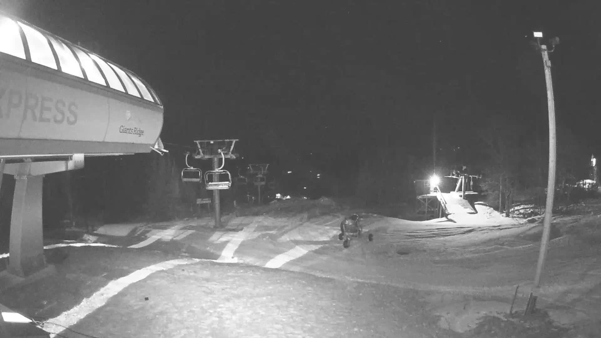 Sabin Lake & Wynee Lake View  from Giants Ridge Cable Car Live Cam - Biwabik, Saint Louis,Minnesota, USA