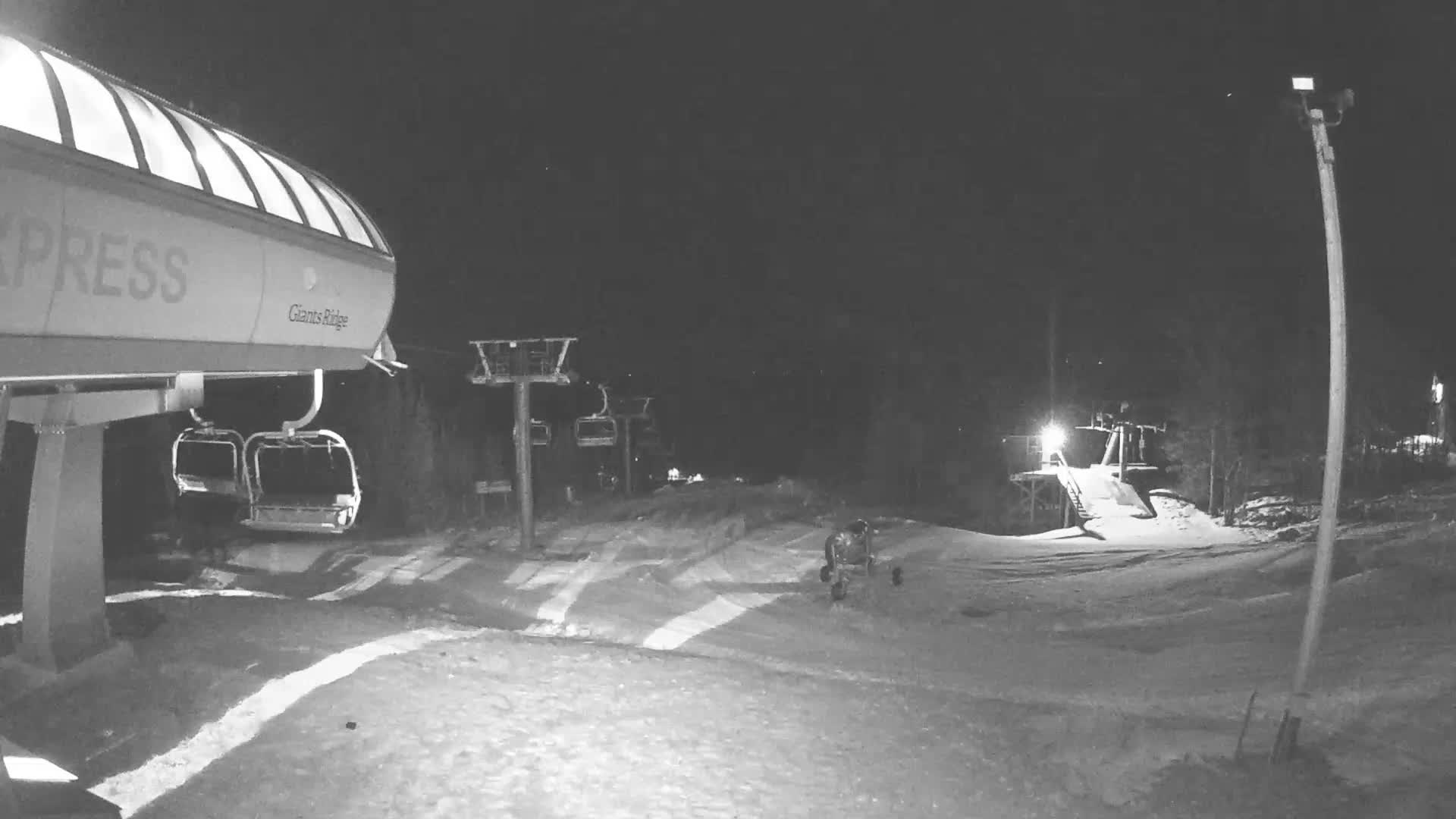 Sabin Lake & Wynee Lake View  from Giants Ridge Cable Car Live Cam - Biwabik, Saint Louis,Minnesota, USA