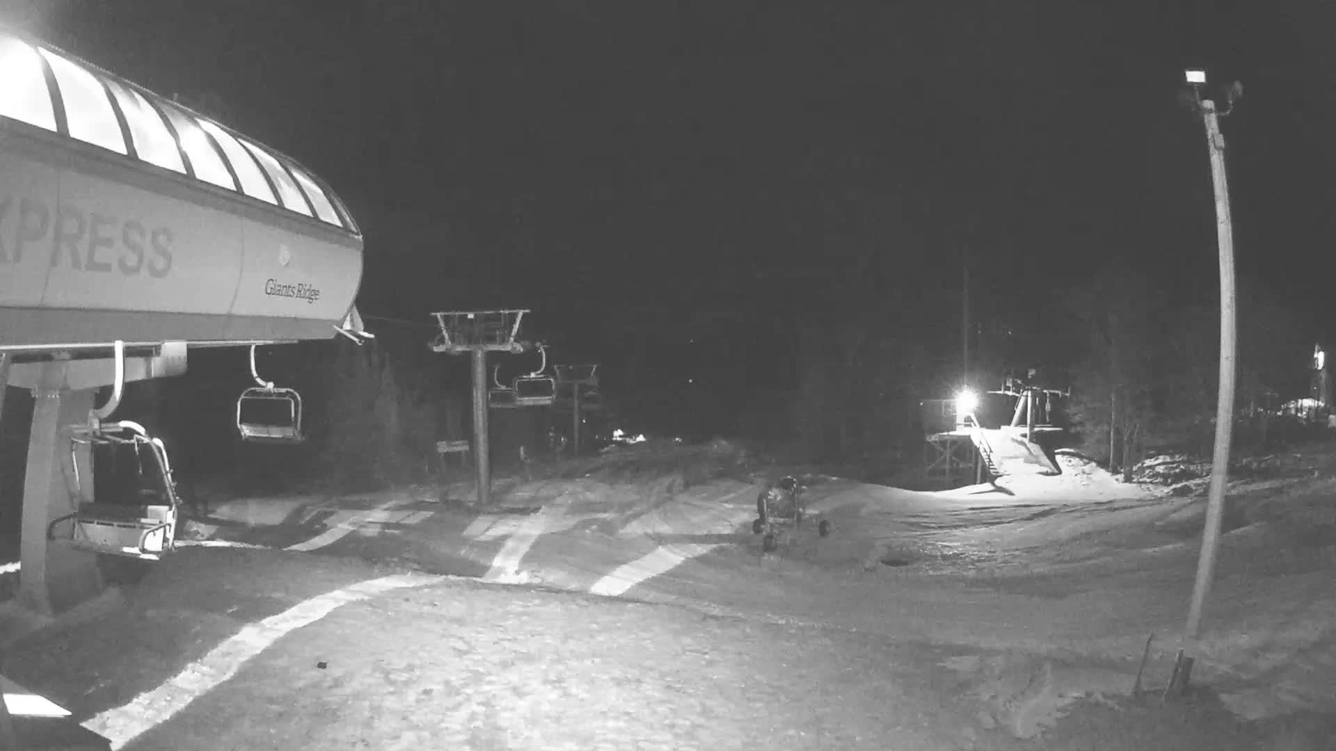 Sabin Lake & Wynee Lake View  from Giants Ridge Cable Car Live Cam - Biwabik, Saint Louis,Minnesota, USA