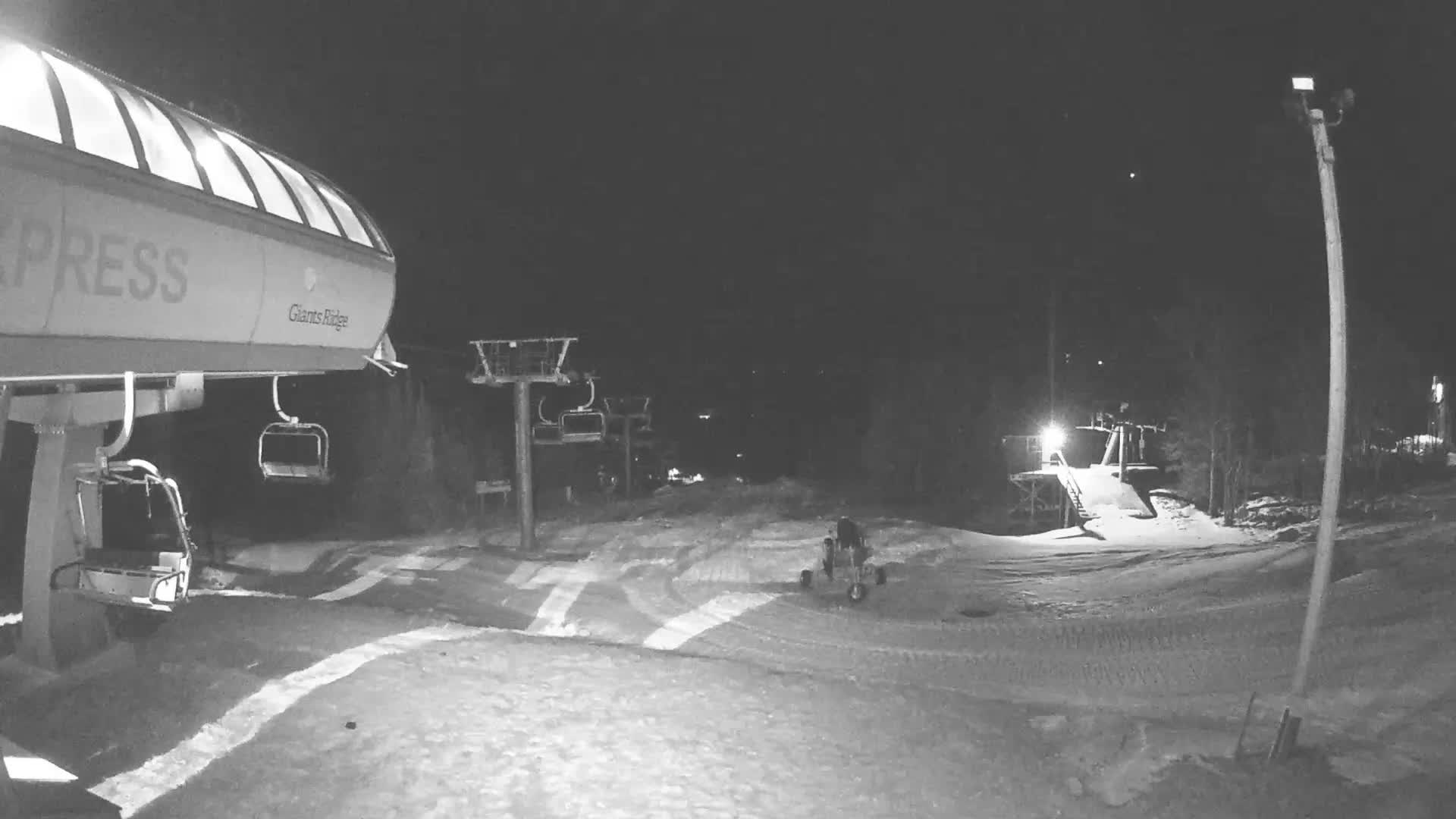 Sabin Lake & Wynee Lake View  from Giants Ridge Cable Car Live Cam - Biwabik, Saint Louis,Minnesota, USA