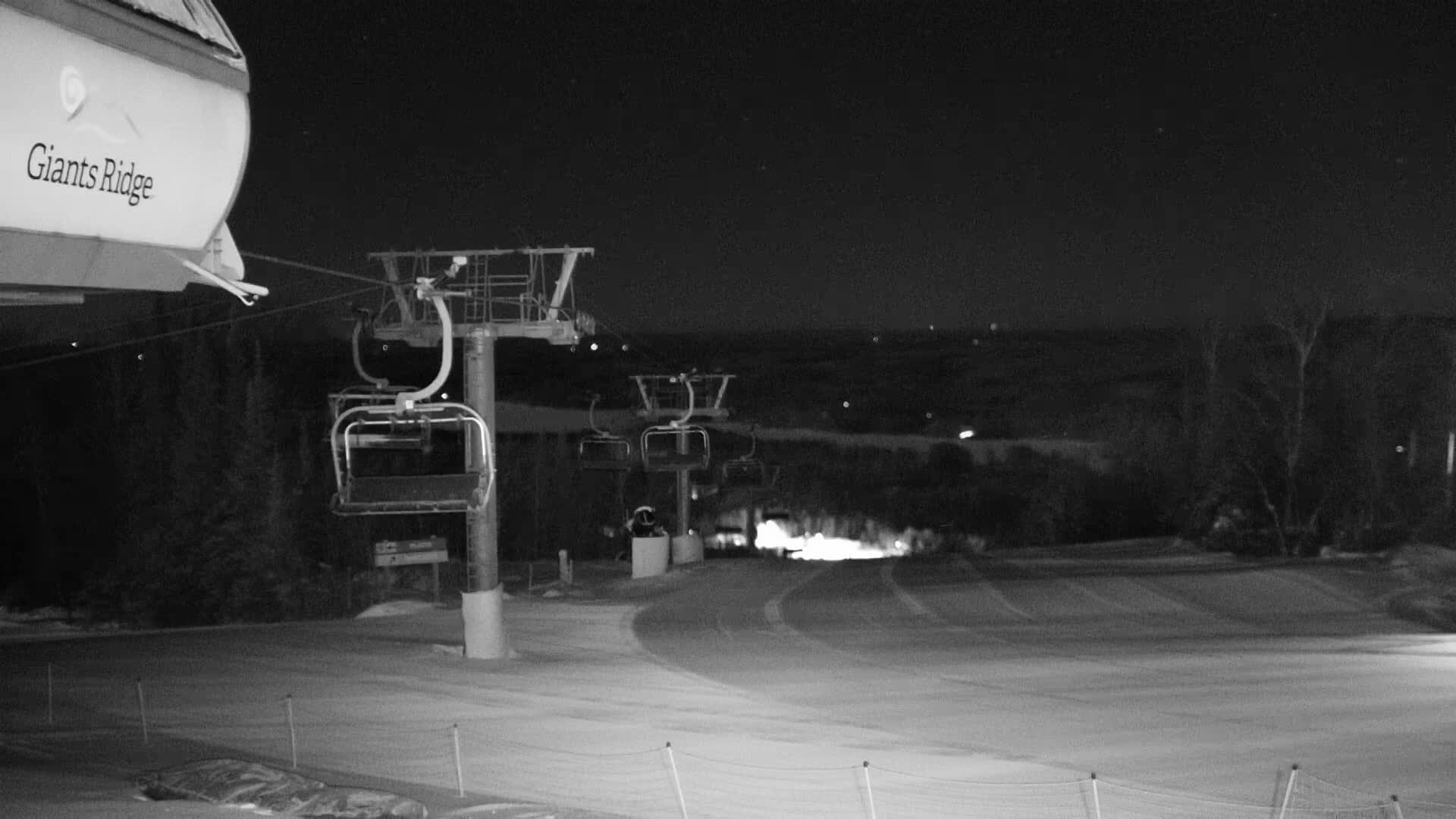 Sabin Lake & Wynee Lake View  from Giants Ridge Cable Car Live Cam - Biwabik, Saint Louis,Minnesota, USA