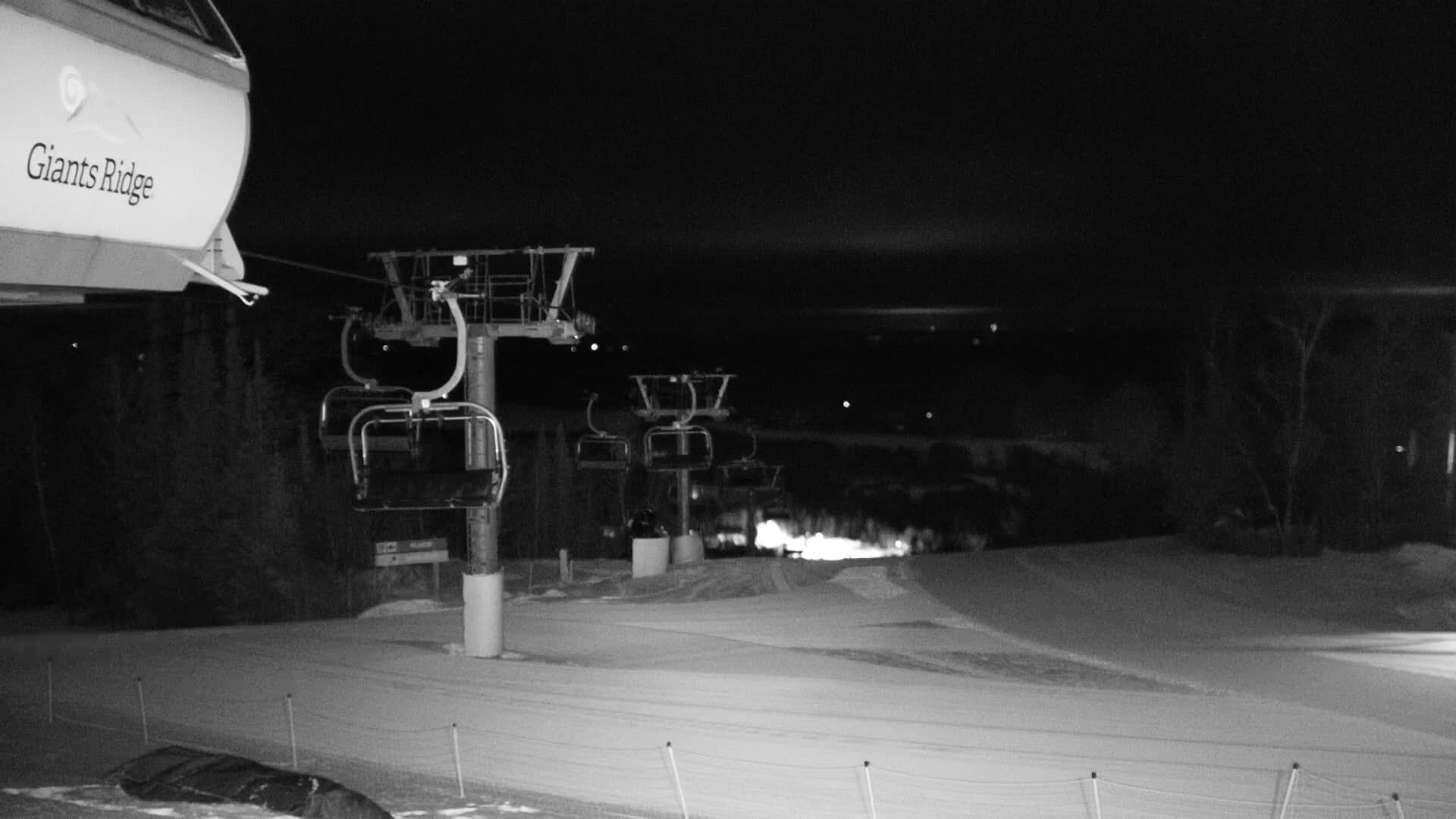 Sabin Lake & Wynee Lake View  from Giants Ridge Cable Car Live Cam - Biwabik, Saint Louis,Minnesota, USA