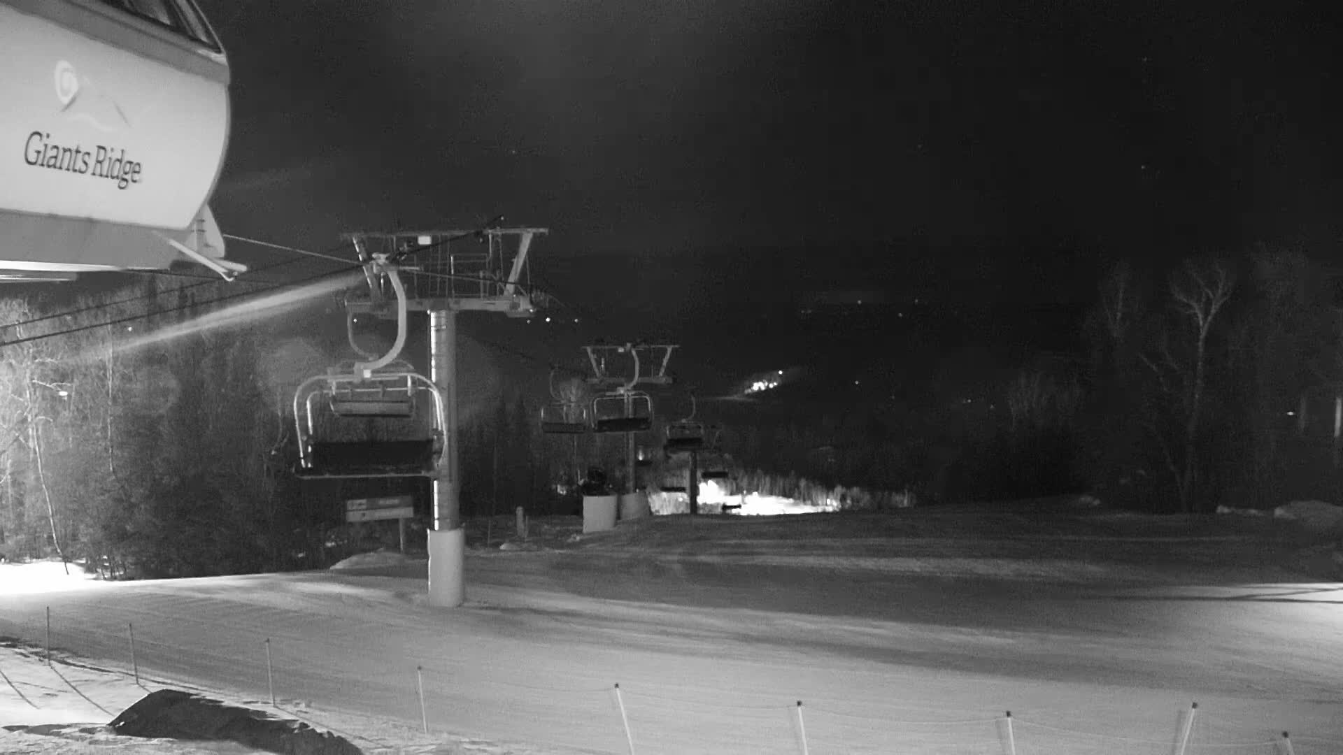 Sabin Lake & Wynee Lake View  from Giants Ridge Cable Car Live Cam - Biwabik, Saint Louis,Minnesota, USA