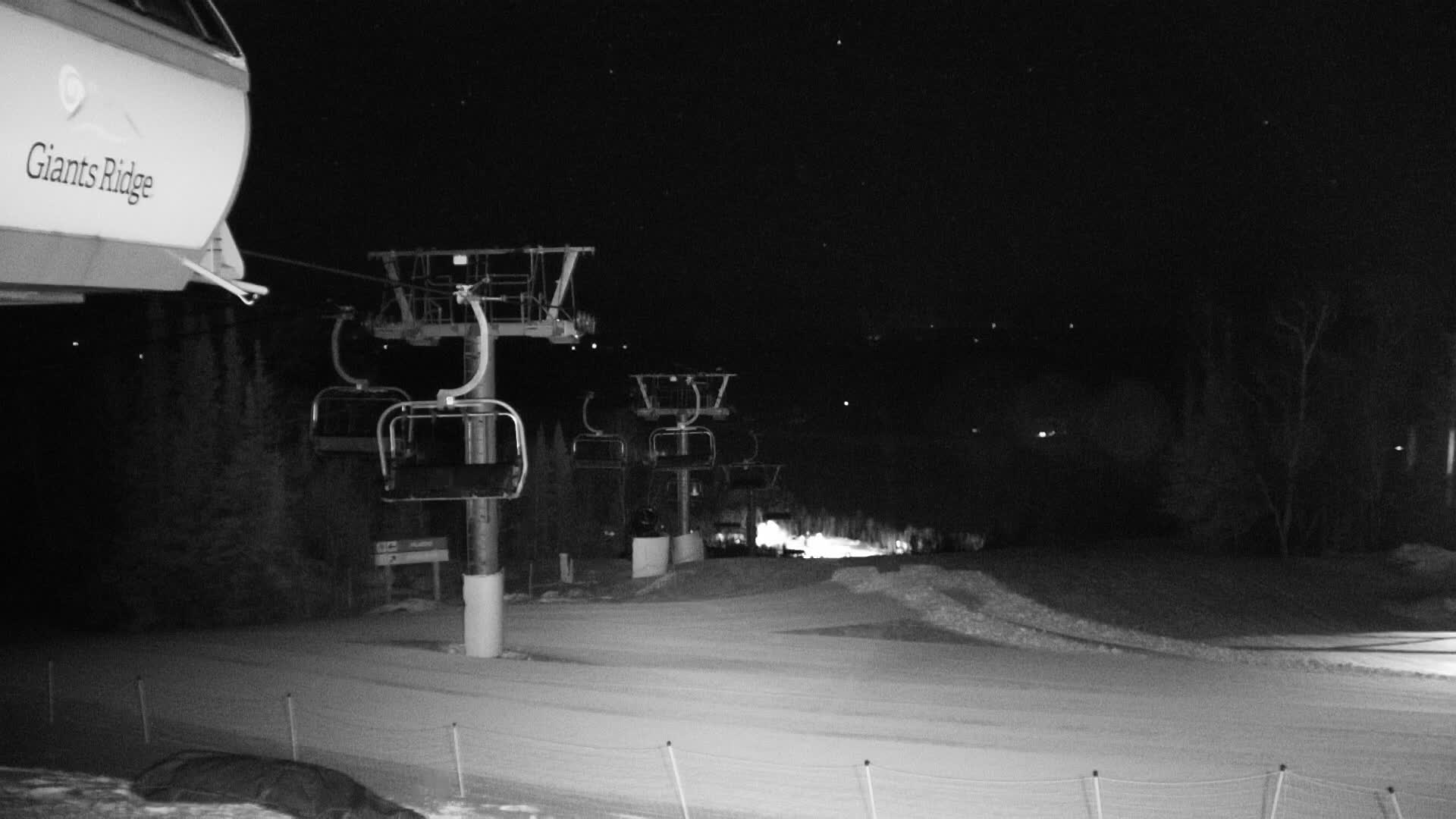 Sabin Lake & Wynee Lake View  from Giants Ridge Cable Car Live Cam - Biwabik, Saint Louis,Minnesota, USA