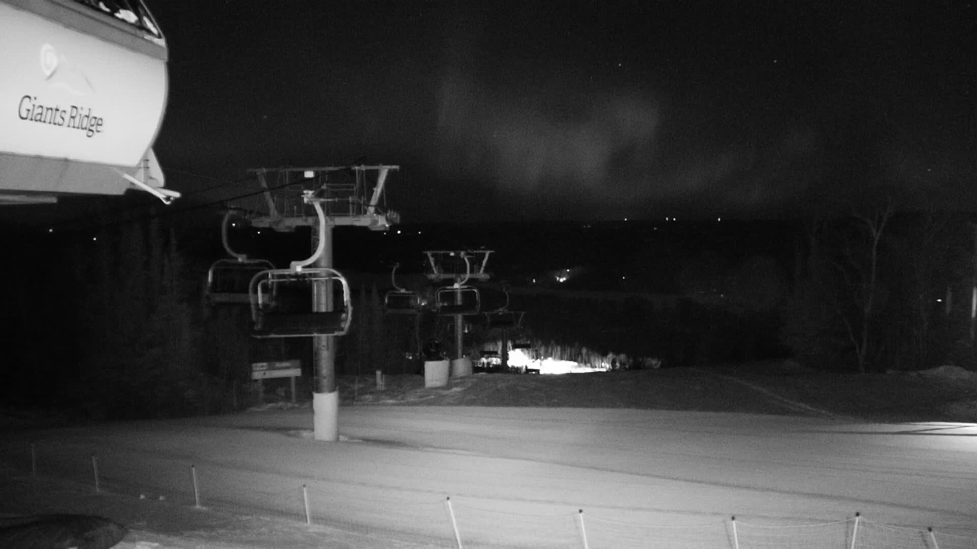 Sabin Lake & Wynee Lake View  from Giants Ridge Cable Car Live Cam - Biwabik, Saint Louis,Minnesota, USA