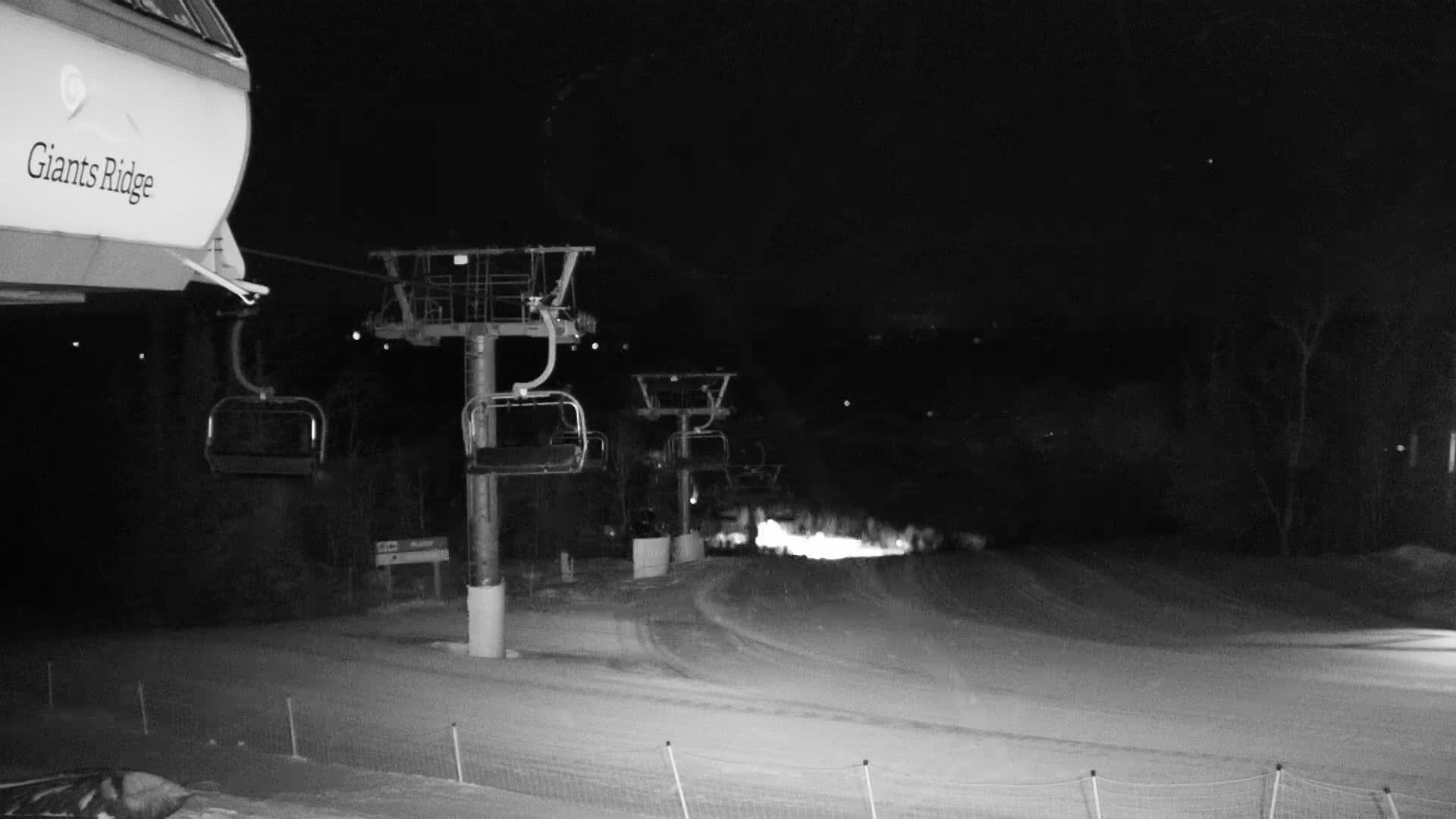 Sabin Lake & Wynee Lake View  from Giants Ridge Cable Car Live Cam - Biwabik, Saint Louis,Minnesota, USA