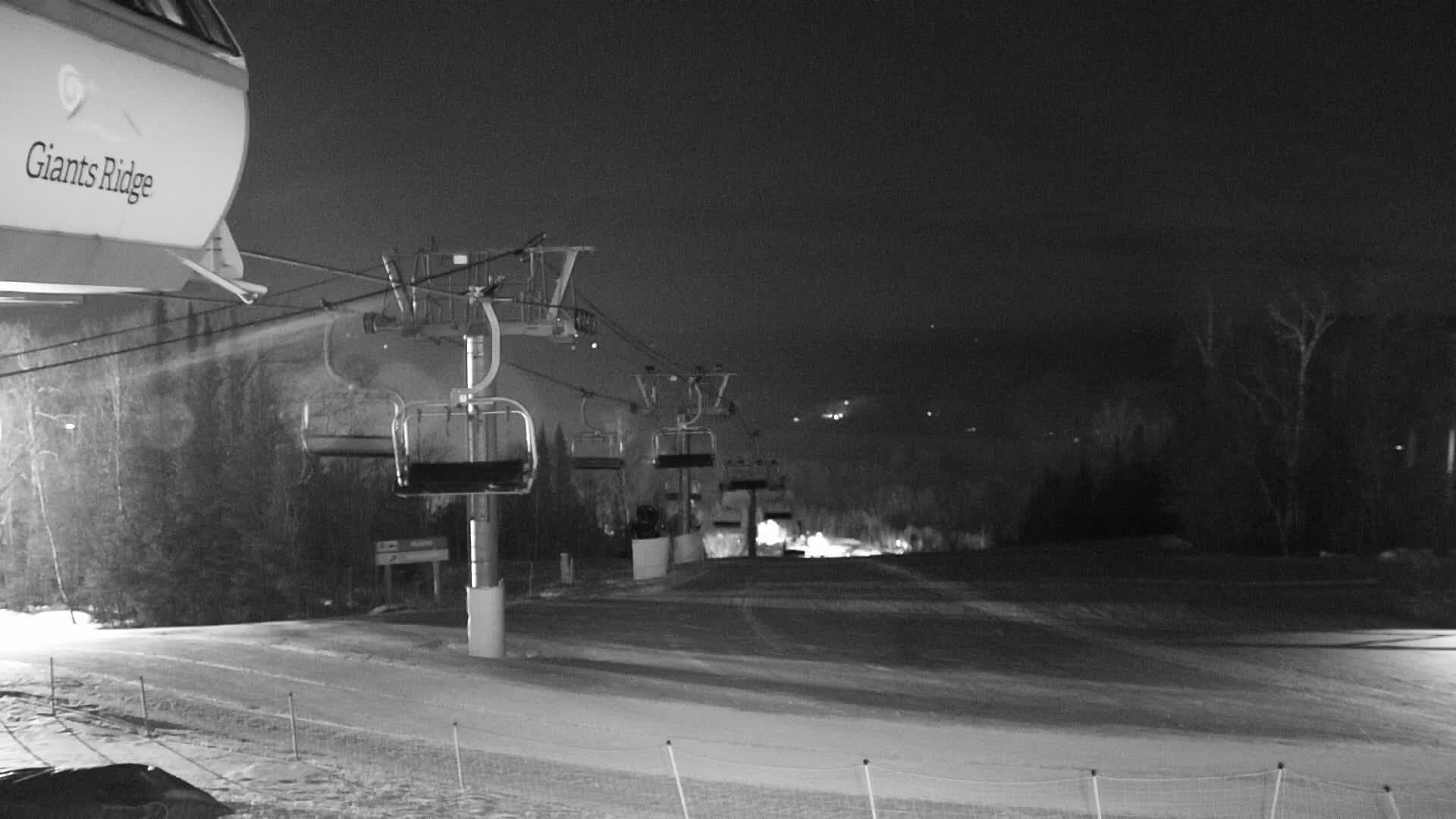 Sabin Lake & Wynee Lake View  from Giants Ridge Cable Car Live Cam - Biwabik, Saint Louis,Minnesota, USA
