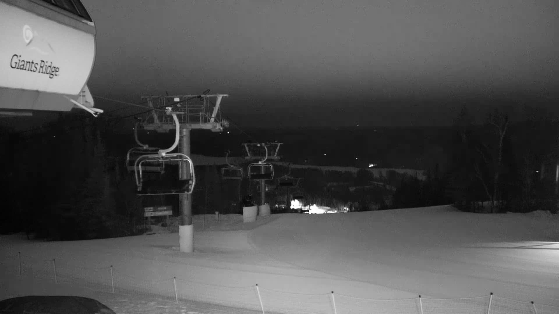 Sabin Lake & Wynee Lake View  from Giants Ridge Cable Car Live Cam - Biwabik, Saint Louis,Minnesota, USA