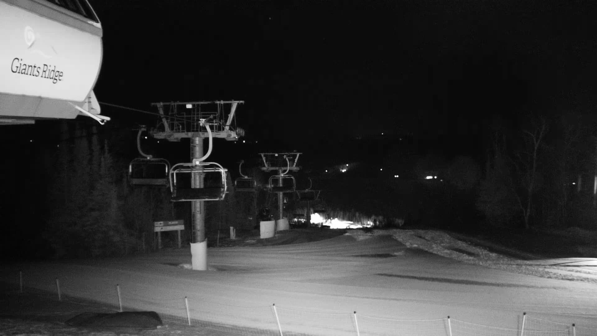 Sabin Lake & Wynee Lake View  from Giants Ridge Cable Car Live Cam - Biwabik, Saint Louis,Minnesota, USA