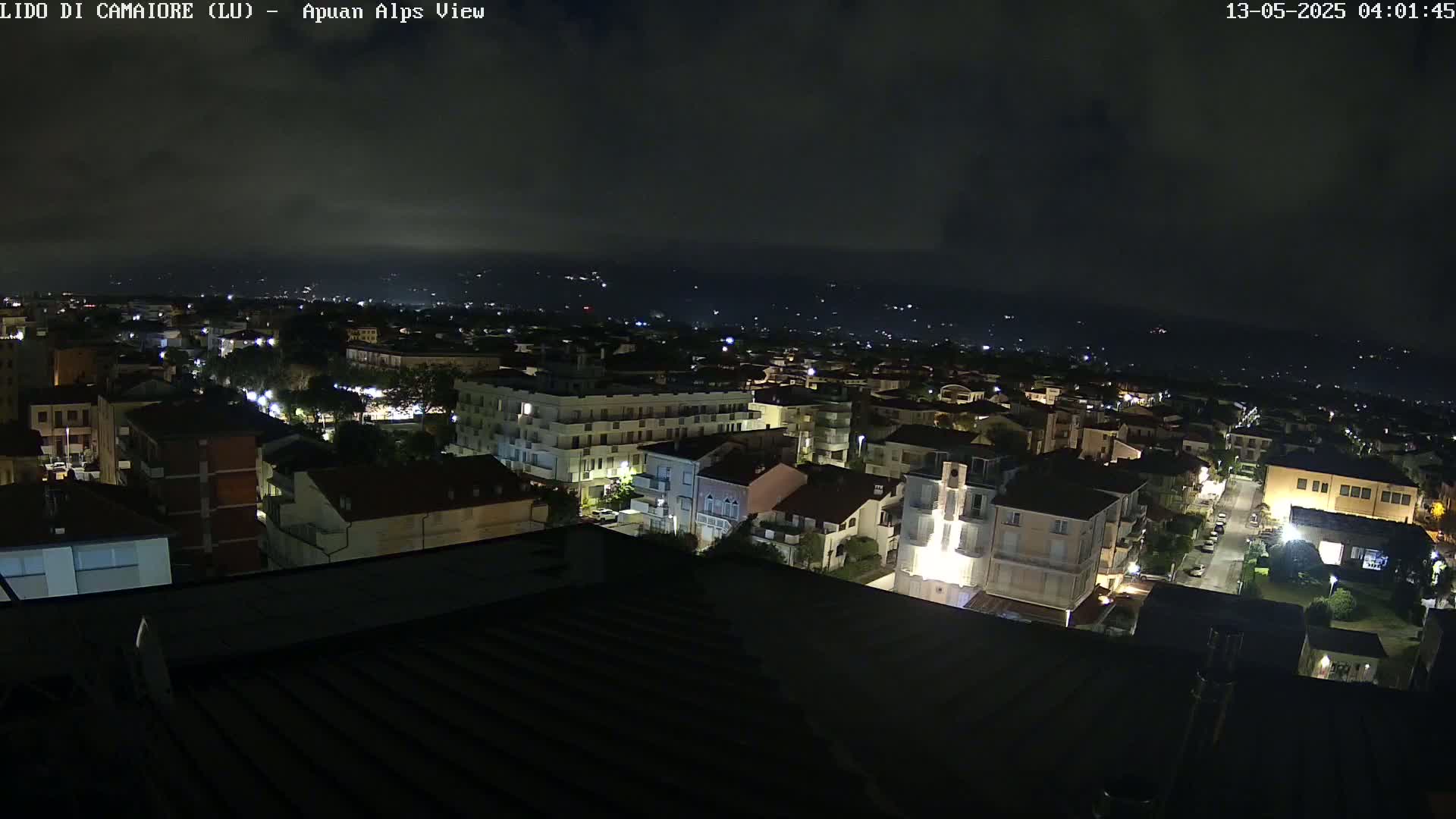 Apuan Alps Live Cam from Lido di Camaiore - Lucca, Italy