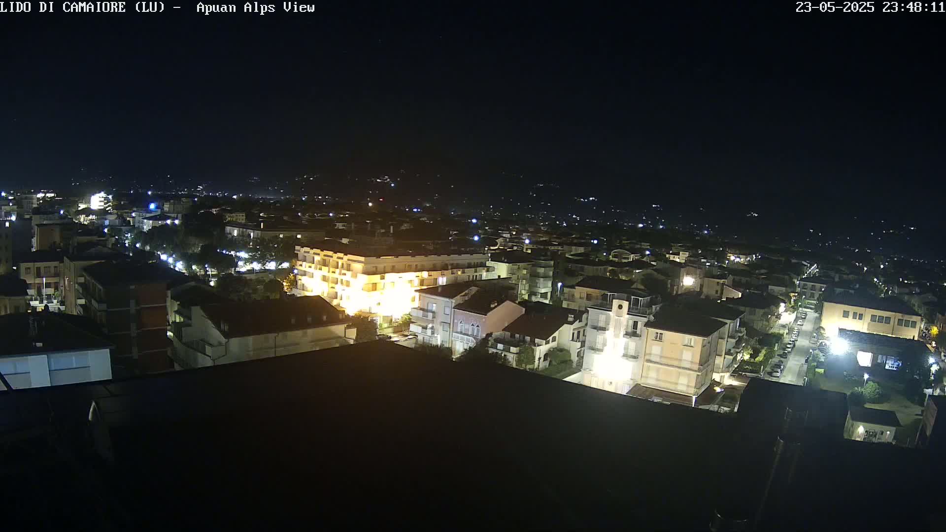 Apuan Alps Live Cam from Lido di Camaiore - Lucca, Italy