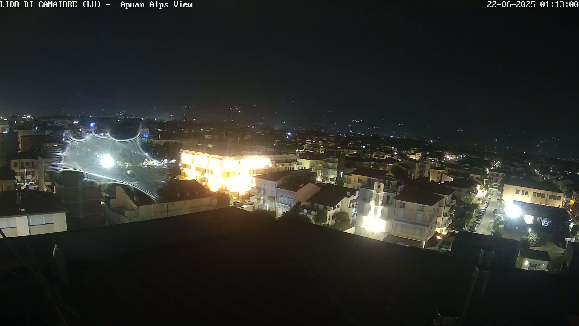 Apuan Alps Live Cam from Lido di Camaiore - Lucca, Italy