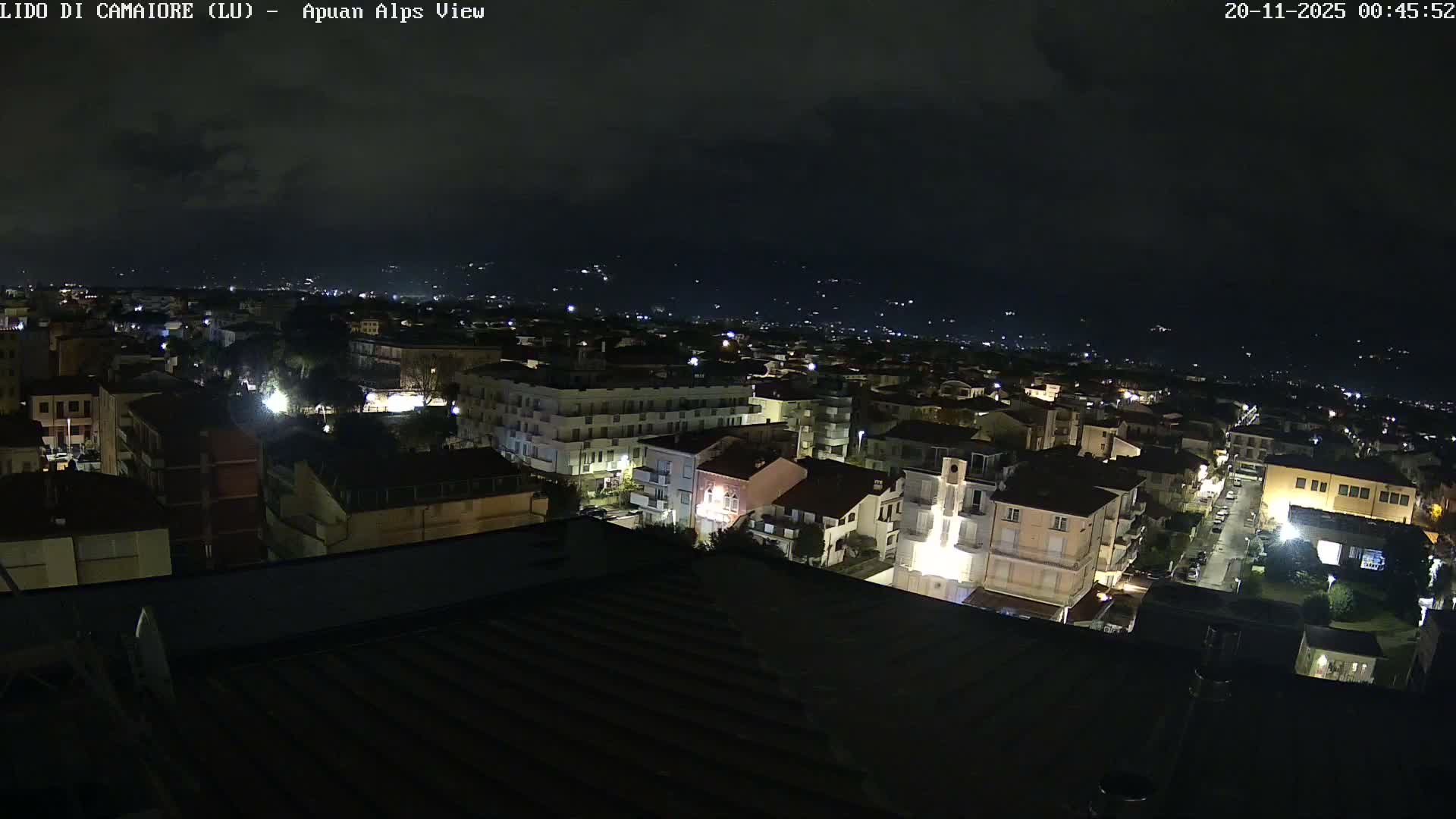 Apuan Alps Live Cam from Lido di Camaiore - Lucca, Italy