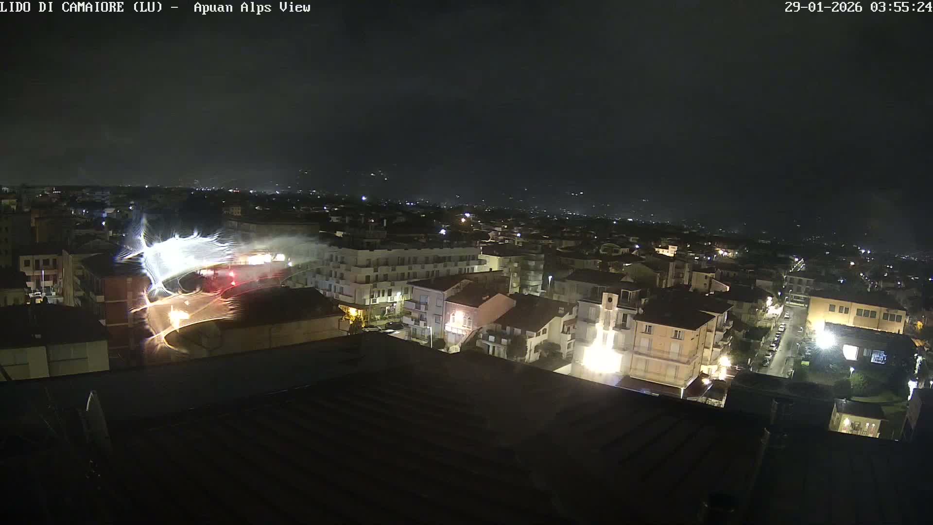 Apuan Alps Live Cam from Lido di Camaiore - Lucca, Italy