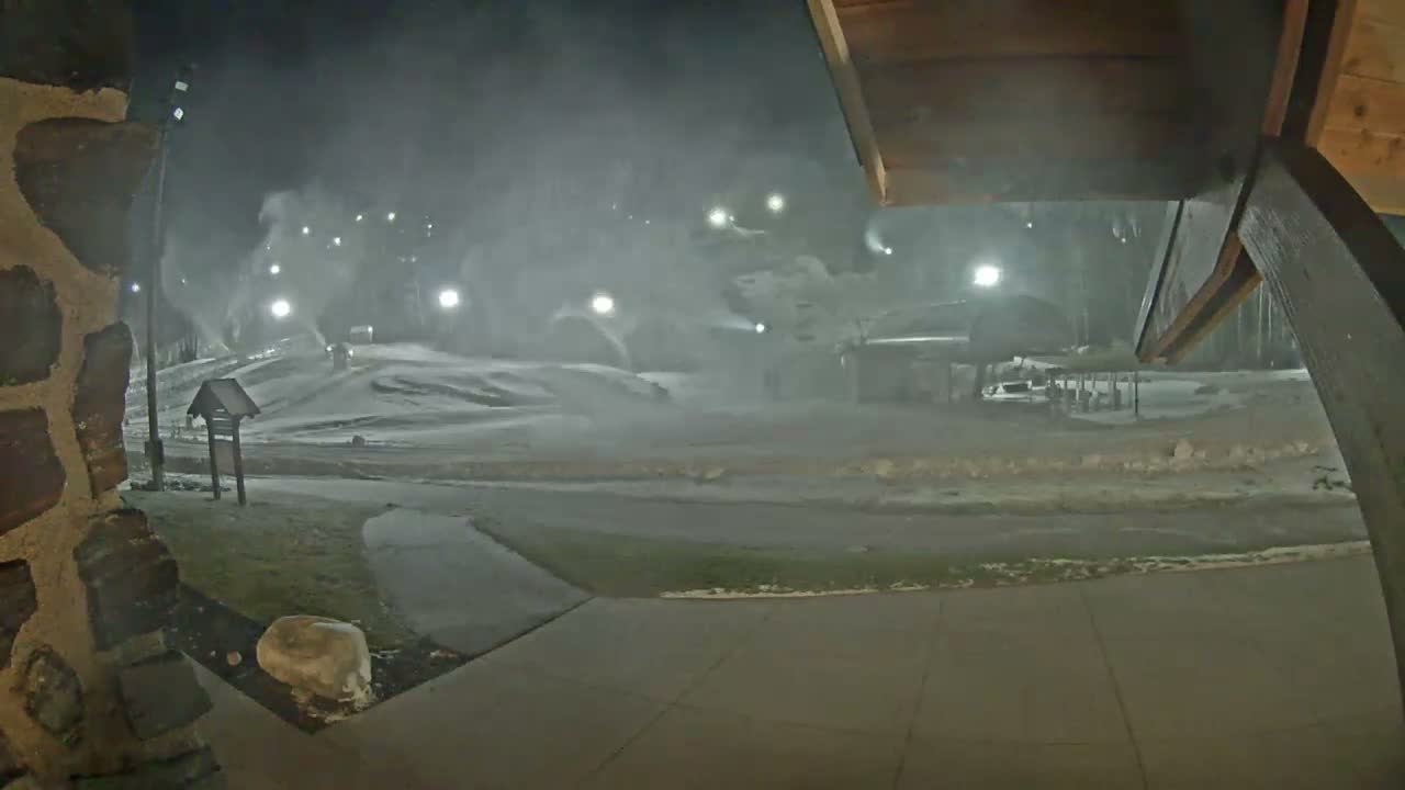 Giants Ridge Main Square, Ski Slopes & Cable Car Live Cam - Biwabik, Saint Louis, Minnesota, USA
