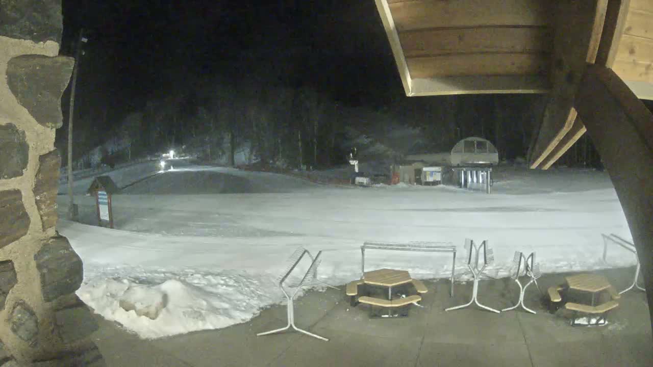 Giants Ridge Main Square, Ski Slopes & Cable Car Live Cam - Biwabik, Saint Louis, Minnesota, USA