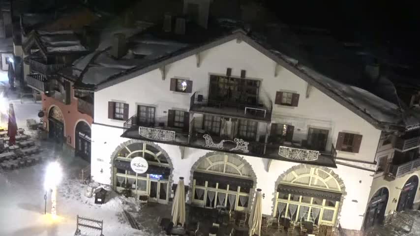 Les Arcs, Arc 1950 Ski Village Live Cam - Bourg-Saint-Maurice, Savoie, Auvergne-Rhône-Alpes, France