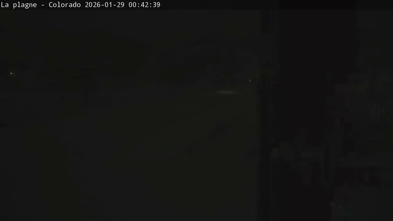 La Plagne Tarentaise, La Plagne Ski Village & Ski Slopes Live Cam - Bourg-Saint-Maurice, Savoie, 	Auvergne-Rhône-Alpes, France