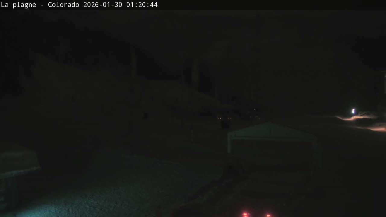La Plagne Tarentaise, La Plagne Ski Village & Ski Slopes Live Cam - Bourg-Saint-Maurice, Savoie, 	Auvergne-Rhône-Alpes, France