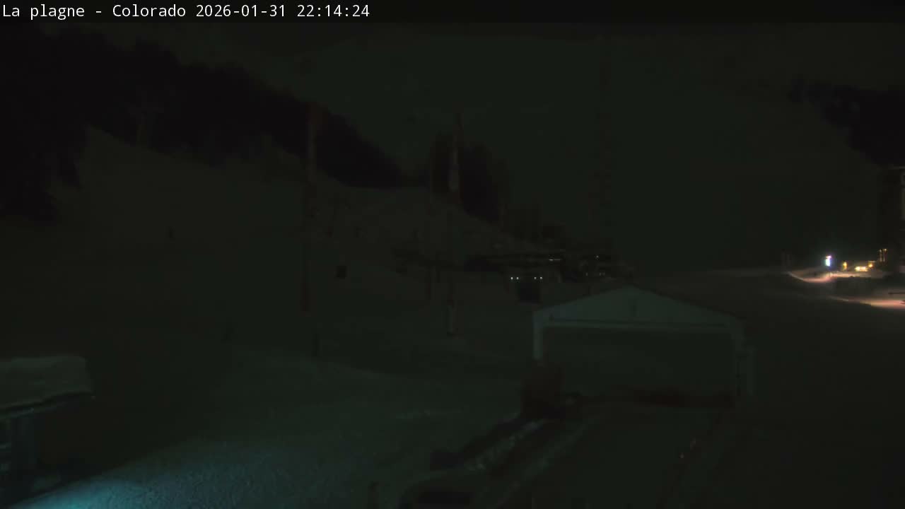 La Plagne Tarentaise, La Plagne Ski Village & Ski Slopes Live Cam - Bourg-Saint-Maurice, Savoie, 	Auvergne-Rhône-Alpes, France