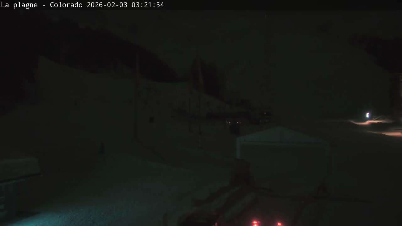 La Plagne Tarentaise, La Plagne Ski Village & Ski Slopes Live Cam - Bourg-Saint-Maurice, Savoie, 	Auvergne-Rhône-Alpes, France