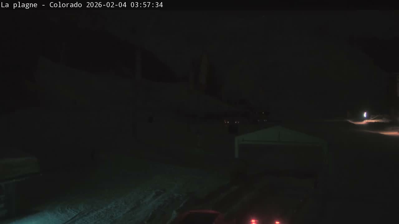 La Plagne Tarentaise, La Plagne Ski Village & Ski Slopes Live Cam - Bourg-Saint-Maurice, Savoie, 	Auvergne-Rhône-Alpes, France