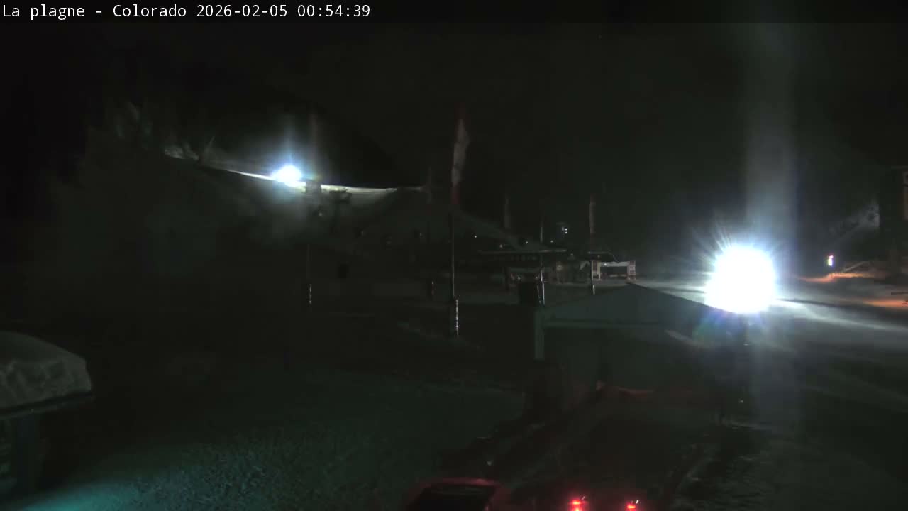 La Plagne Tarentaise, La Plagne Ski Village & Ski Slopes Live Cam - Bourg-Saint-Maurice, Savoie, 	Auvergne-Rhône-Alpes, France