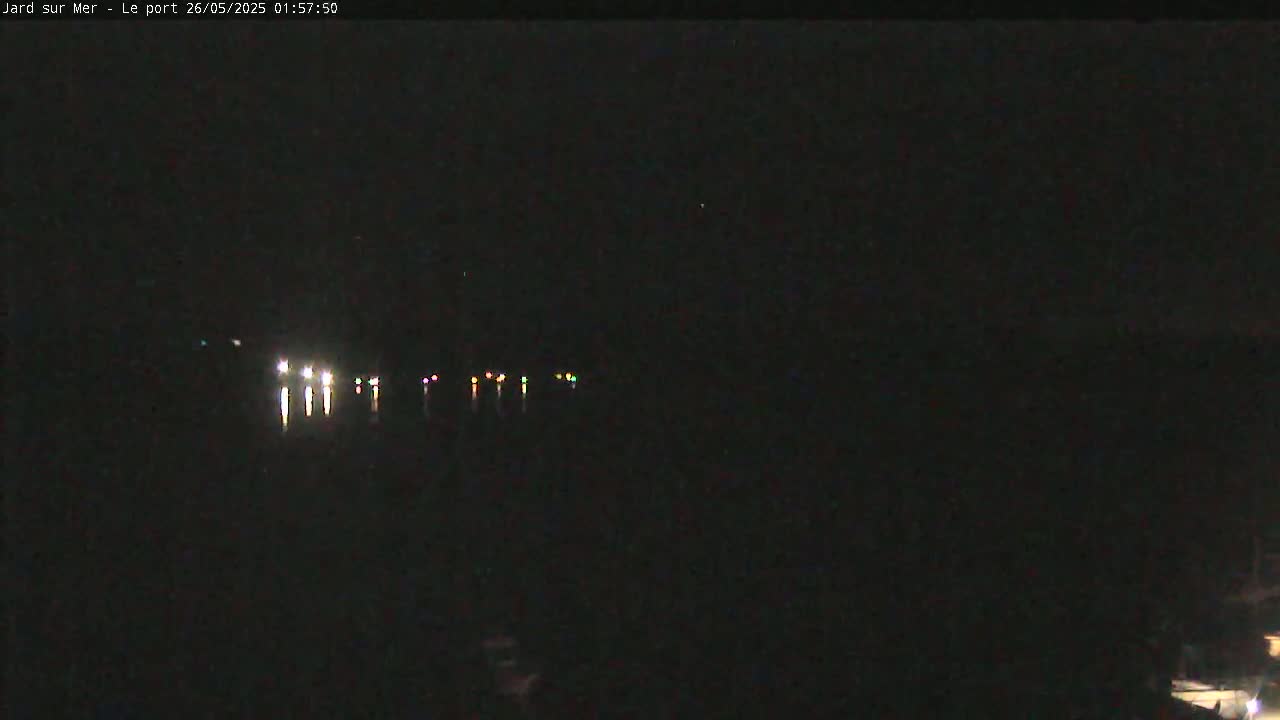 Port of Jard sur Mer & Marine Live Cam - Les Sables-d'Olonne, Vendée, Pays de la Loire, France
