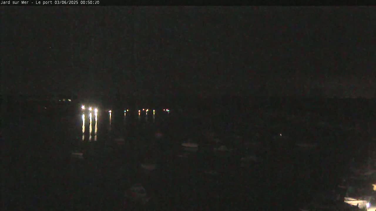 Port of Jard sur Mer & Marine Live Cam - Les Sables-d'Olonne, Vendée, Pays de la Loire, France