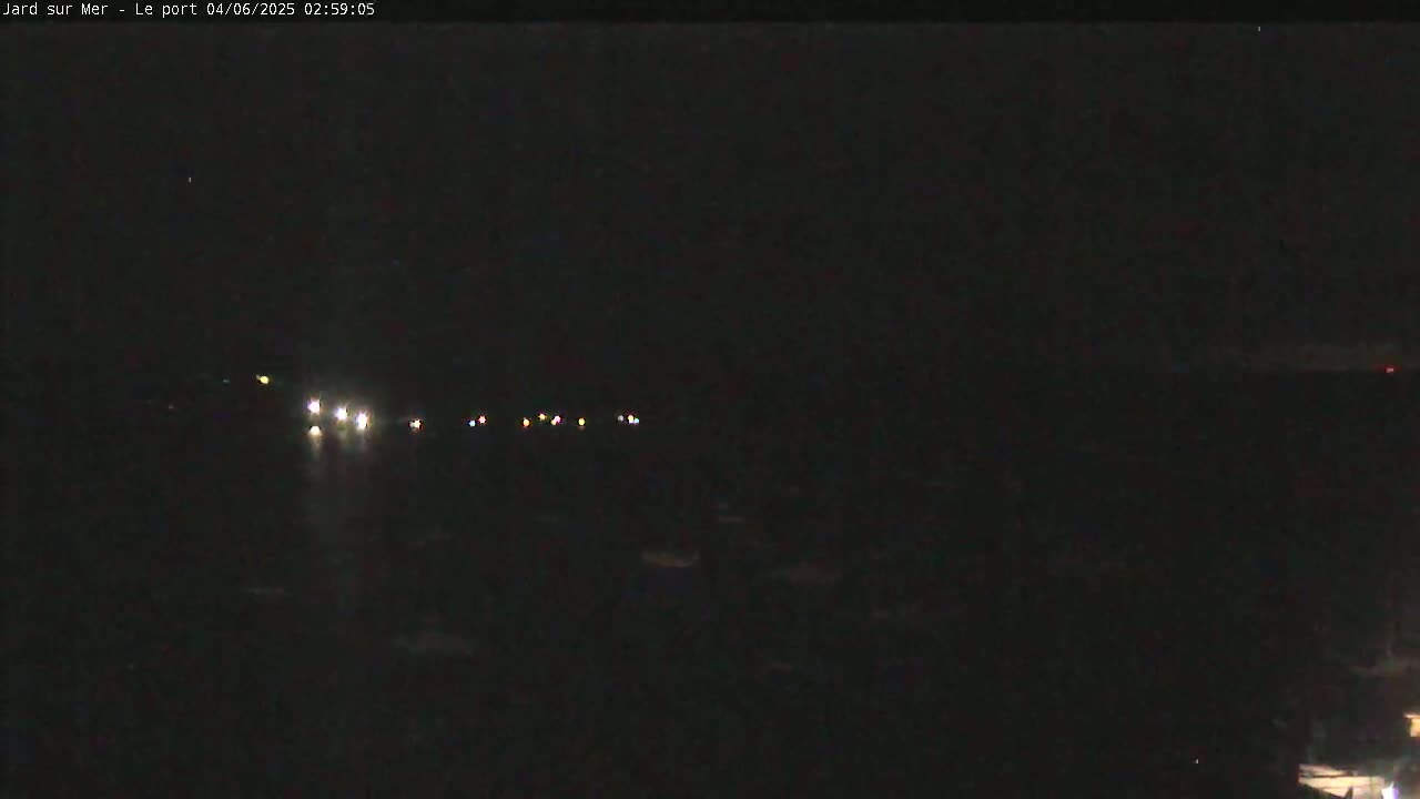 Port of Jard sur Mer & Marine Live Cam - Les Sables-d'Olonne, Vendée, Pays de la Loire, France
