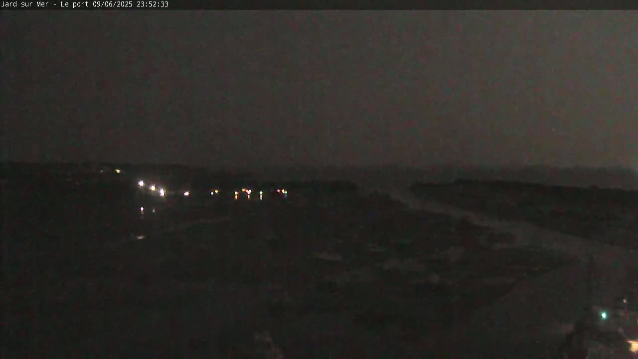 Port of Jard sur Mer & Marine Live Cam - Les Sables-d'Olonne, Vendée, Pays de la Loire, France