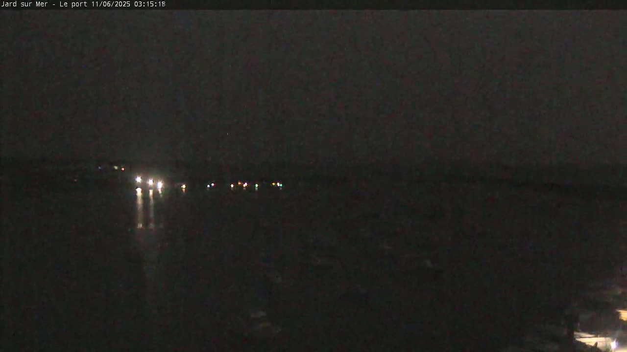 Port of Jard sur Mer & Marine Live Cam - Les Sables-d'Olonne, Vendée, Pays de la Loire, France