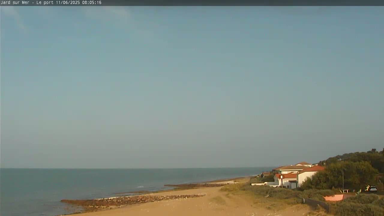 Port of Jard sur Mer & Marine Live Cam - Les Sables-d'Olonne, Vendée, Pays de la Loire, France
