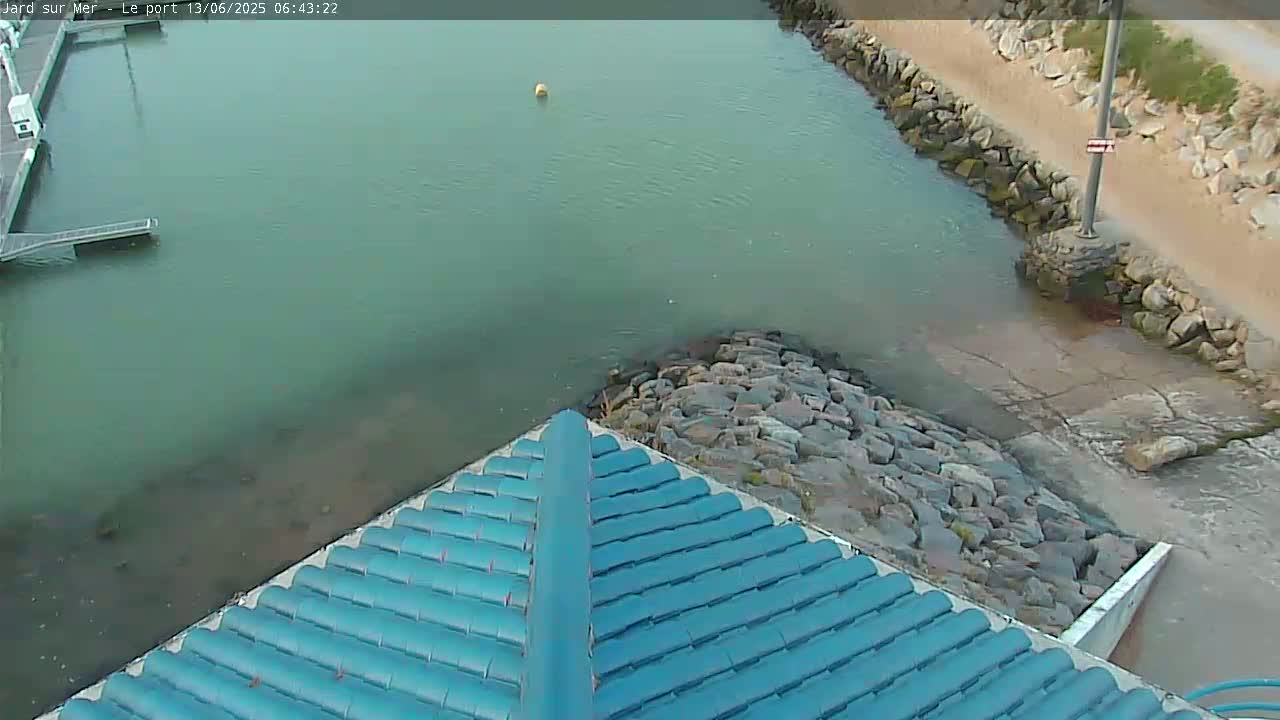 Port of Jard sur Mer & Marine Live Cam - Les Sables-d'Olonne, Vendée, Pays de la Loire, France
