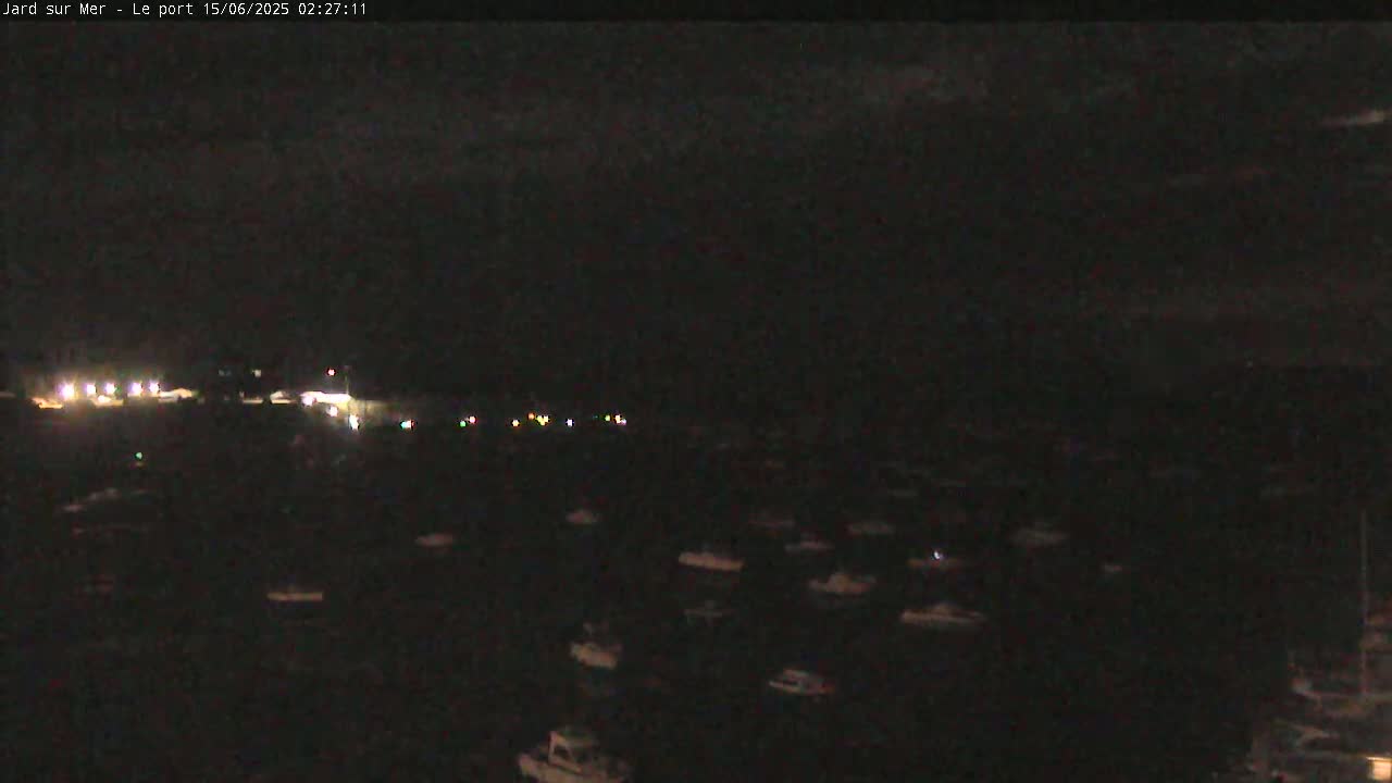 Port of Jard sur Mer & Marine Live Cam - Les Sables-d'Olonne, Vendée, Pays de la Loire, France