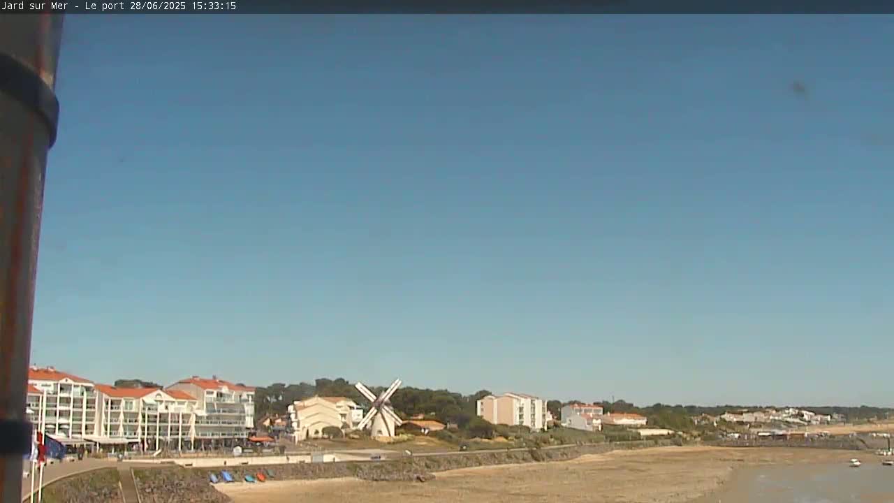 Port of Jard sur Mer & Marine Live Cam - Les Sables-d'Olonne, Vendée, Pays de la Loire, France