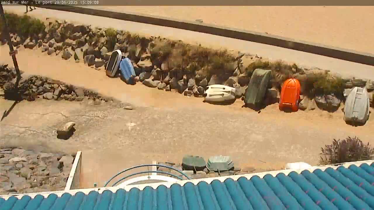 Port of Jard sur Mer & Marine Live Cam - Les Sables-d'Olonne, Vendée, Pays de la Loire, France